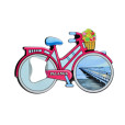 Palanga bicycle shaped magnet bottle opener